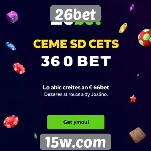 Avaliação das promoções no site de jogos 26bet